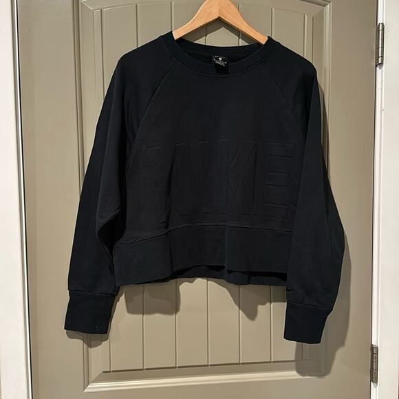 NIKE Air Crop Sweatshirt Sz M - Picture 1 of 4